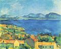 Cézanne, Paul: Die Bucht von Marseille, von L'Estaque aus gesehen