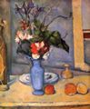 Cézanne, Paul: Stillleben mit blauer Vase
