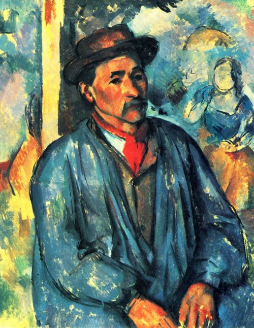 Czanne, Paul: Bauer im blauen Kittel
