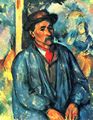 Czanne, Paul: Bauer im blauen Kittel
