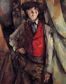 Cézanne, Paul: Knabe mit roter Weste