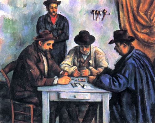 Czanne, Paul: Kartenspieler