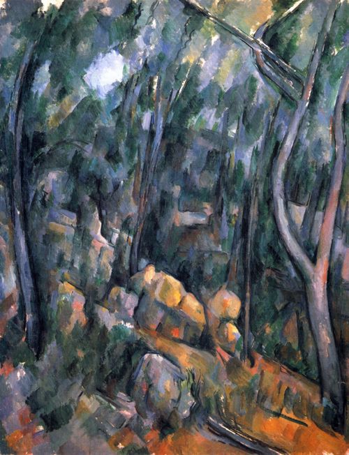 Czanne, Paul: Wald bei den Felsenhhlen oberhalb des Chteau Noir