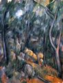 Czanne, Paul: Wald bei den Felsenhhlen oberhalb des Chteau Noir