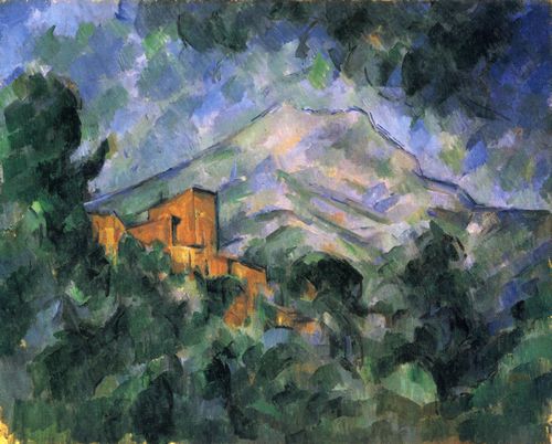 Czanne, Paul: Montagne Sainte-Victoire und Chteau Noir