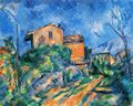 Cézanne, Paul: Maison Maria am Weg zum Château Noir