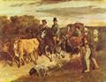 Courbet, Gustave: Bauern von Flagey bei der Rückkehr vom Markt