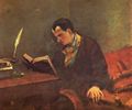 Courbet, Gustave: Porträt Baudelaires