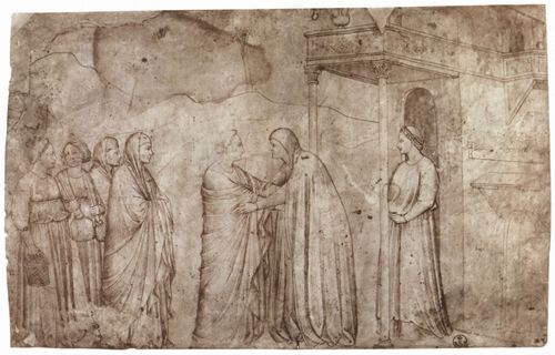 Florentiner Meister des frhen 15. Jahrhunderts: Heimsuchung