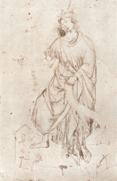 Toskanischer Meister des frhen 15. Jahrhunderts: Hl. Johannes der Tufer