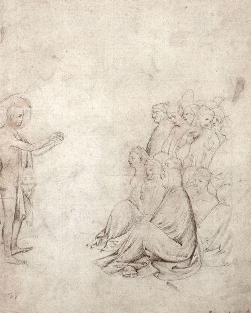 Pisanello: Predigt des Hl. Bartolomus
