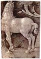 Italienischer Meister des 15. Jahrhunderts: Studie eines Pferdes