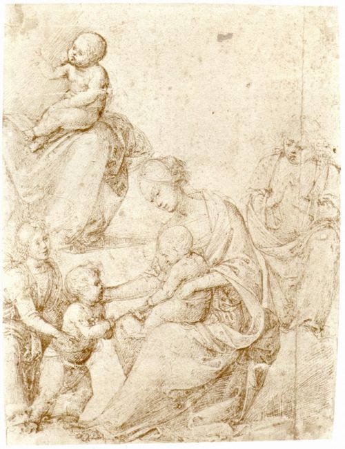 Bartolomeo, Fra: Madonna mit dem Jesuskind und dem Hl. Johannes