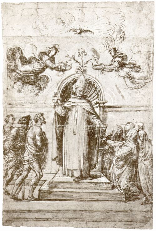 Bartolomeo, Fra: Der Hl. Antonius als Almosenspender