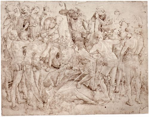 Signorelli, Luca: Mythologische Komposition mit Pan und den Parzen