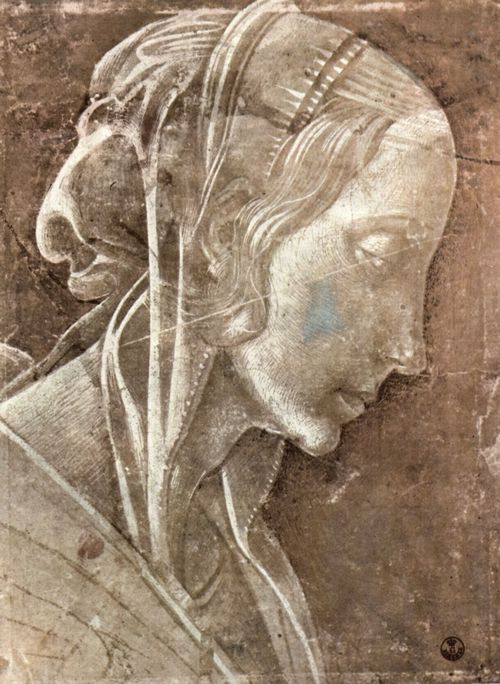 Lippi, Fra Filippo: Kopf einer Madonna
