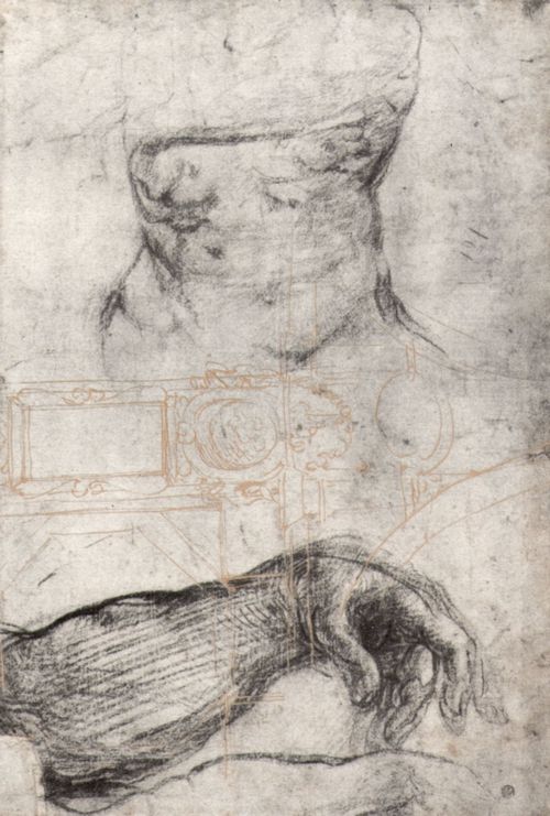 Michelangelo Buonarroti: Studien fr die Gewlbefresken derSixtinische Kapelle