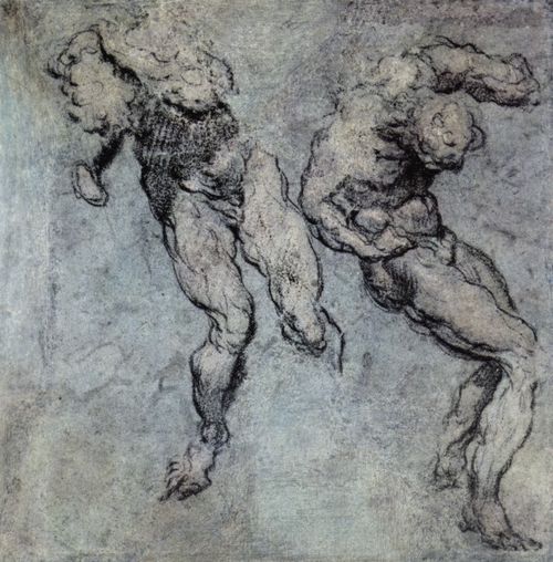 Tintoretto, Jacopo: Studien nach einer Statuette