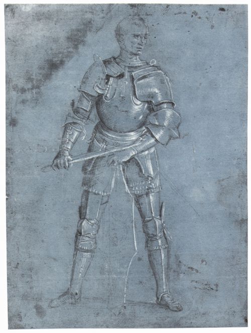 Perugino, Pietro: Mann in einer Rstung