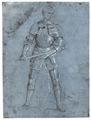 Perugino, Pietro: Mann in einer Rstung
