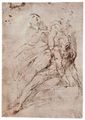 Parmigianino: Studie für eine Grablegung