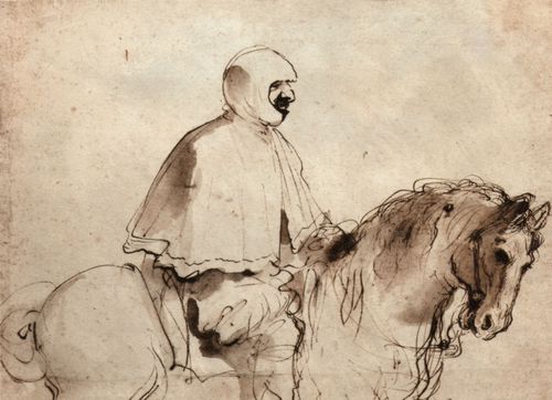 Guercino, Giovanni Francesco: Reiter zu Pferde
