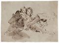 Tiepolo, Giovanni Battista: Madonna und Kind in den Wolken