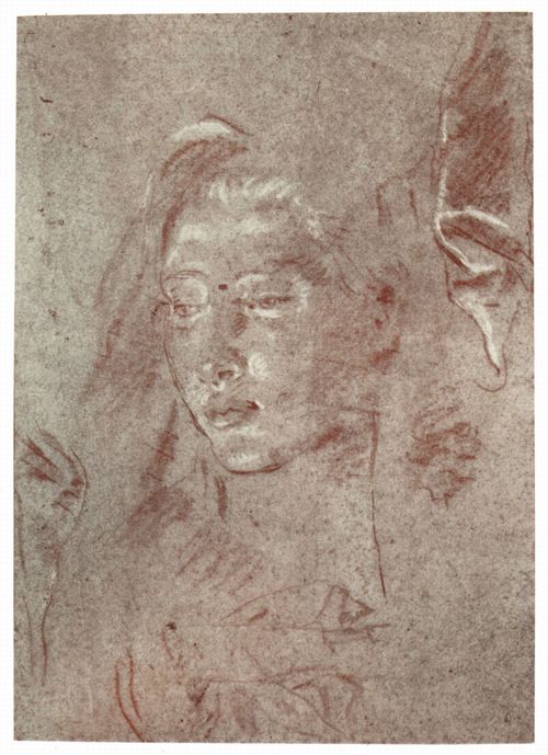 Tiepolo, Giovanni Battista: Kopf einer jungen Frau