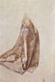 Dürer, Albrecht: Studie zum »Rosenkranzfest«: Der Mantel des Papstes