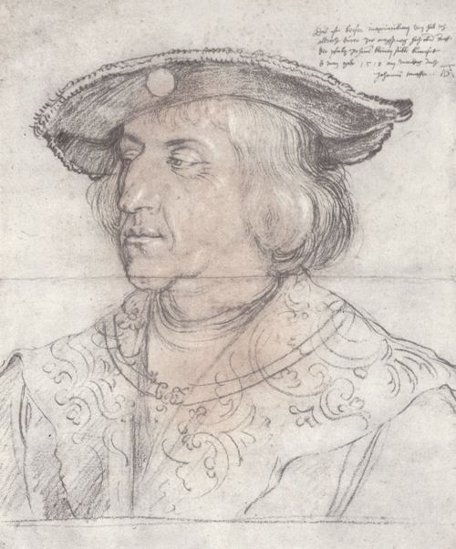 Drer, Albrecht: Portrt Kaisers Maximilian I.