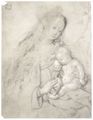Holbein d. ., Hans: Maria mit dem schlafenden Kind an der Brust