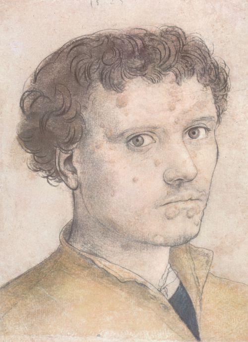 Holbein d. J., Hans: Porträt des (sogenannten) Aussätzigen (U. van Hutten)