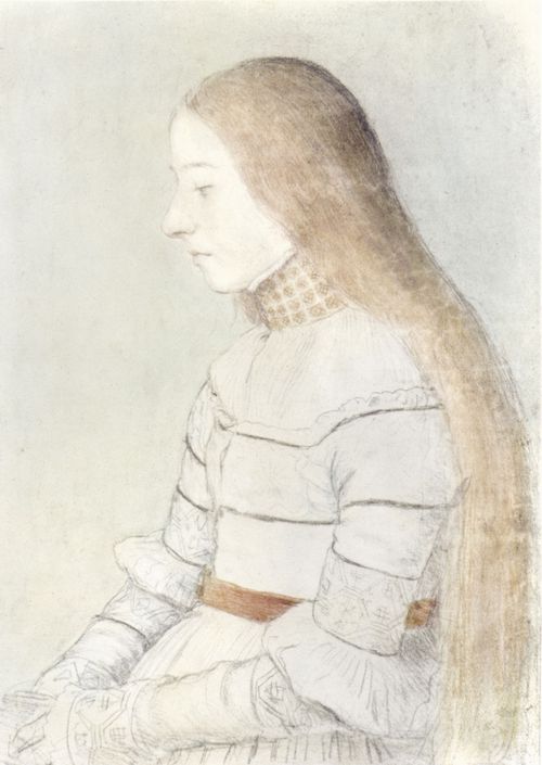 Holbein d. J., Hans: Porträt der Anna Meyer, Tochter des Jakob Meyer