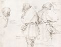 Bruegel d. Ä., Pieter: Studien von drei Bauern