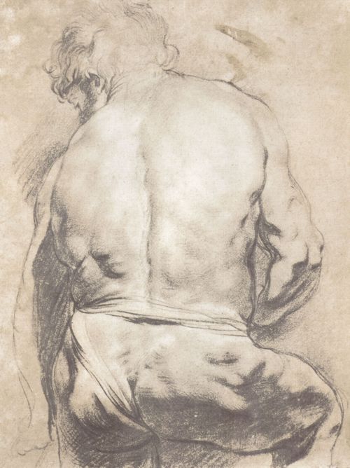 Rubens, Peter Paul: Studie einer mnnlichen Figur, Rckenansicht