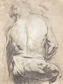 Rubens, Peter Paul: Studie einer männlichen Figur, Rückenansicht