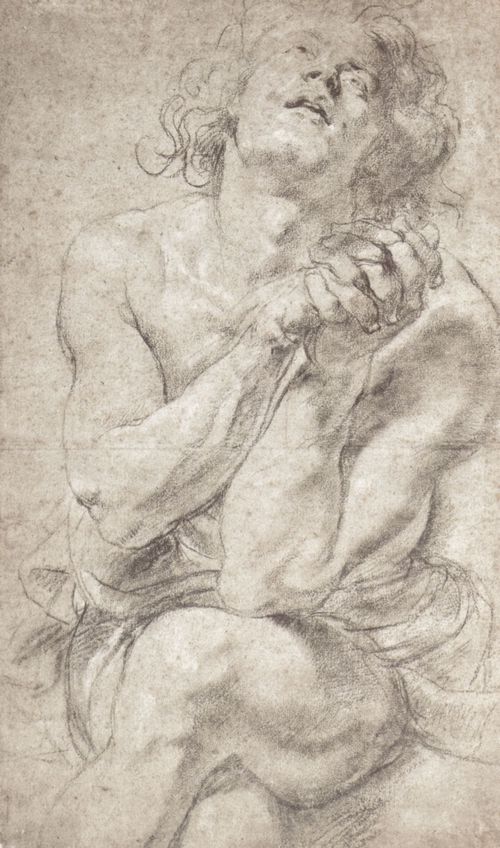 Rubens, Peter Paul: Studie fr Daniel in der Lwengrube