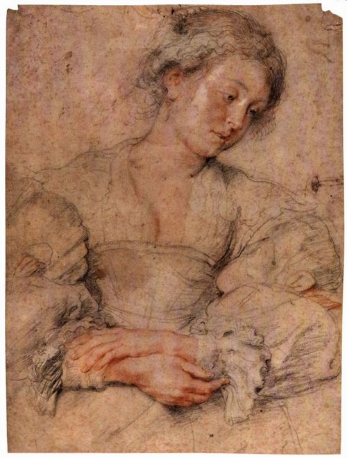 Rubens, Peter Paul: Portrt einer jungen Frau mit gekreuzten Hnden