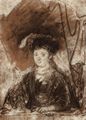 Rembrandt Harmensz. van Rijn: Portrt der Saskia mit einem Turban