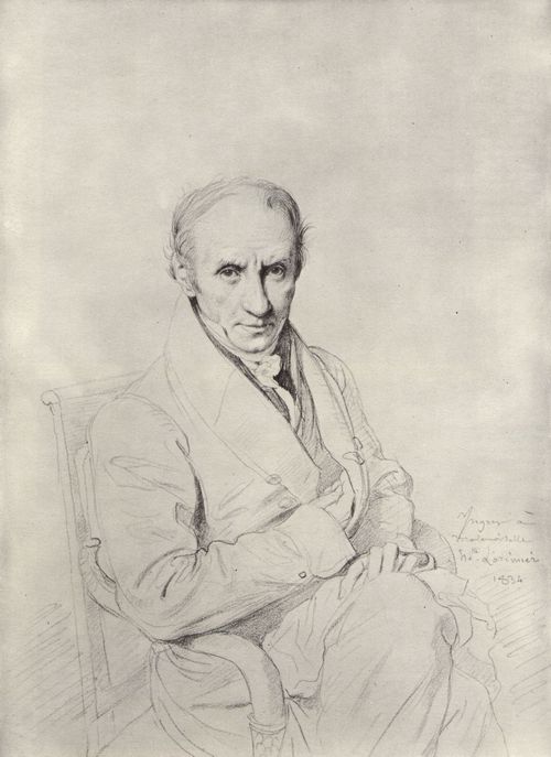 Ingres, Jean Auguste Dominique: Porträt des F. C. H. L. Pouqueville