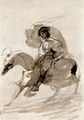 Delacroix, Eugne Ferdinand Victor: Der Konstabler von Bourbon, von seinem Gewissen verfolgt