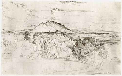 Corot, Jean-Baptiste Camille: Monte Soracte, von Civit Castellana aus gesehen
