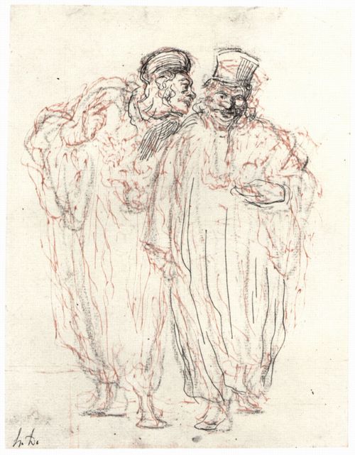 Daumier, Honor: Zwei Rechtsanwlte