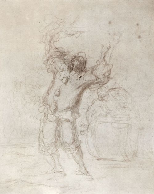 Daumier, Honor: Zirkusclowns
