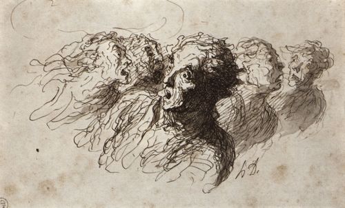 Daumier, Honor: Aufruhr