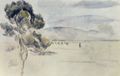 Cézanne, Paul: Blick in das Arc-Tal mit der Eisenbahnbrücke