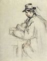 Cézanne, Paul: Studie eines Kartenspielers