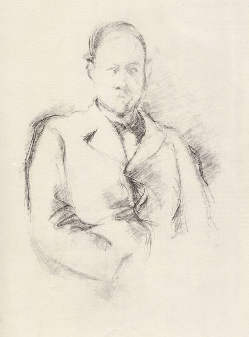 Czanne, Paul: Portrt des Kunsthndlers Ambroise Vollards