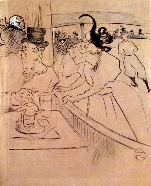 Toulouse-Lautrec, Henri de: Im Eispalast: Eine Berufsschnheit