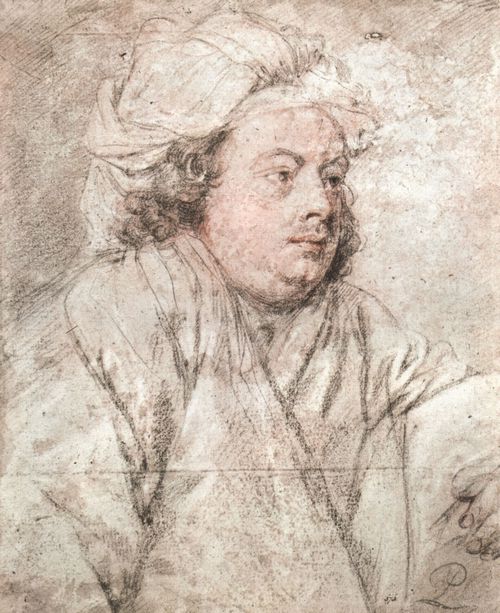 Lely, Sir Peter: Porträt eines Mannes mit Turban